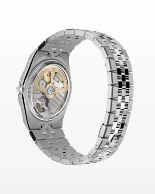 Replica Rolex Land-Dweller 36 mm Oystersteel and white gold Close-Up Focus