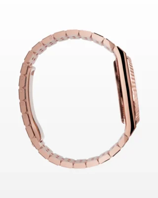 Replica Rolex Land-Dweller 36 mm Everose gold Feature Highlight