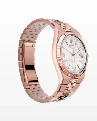 Replica Rolex Land-Dweller 36 mm Everose gold Style Perspective