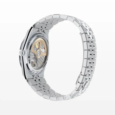 Replica Rolex Land-Dweller 40 mm platinum and diamonds Close-Up Focus