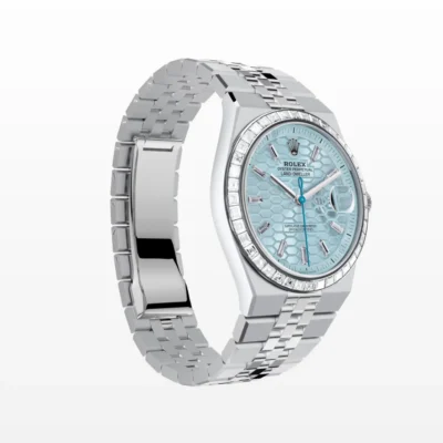 Replica Rolex Land-Dweller 40 mm platinum and diamonds Style Perspective