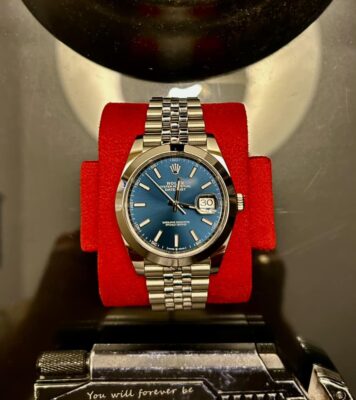 Rolex Datejust Blue Dial 126334 Jubilee 41 mm photo review
