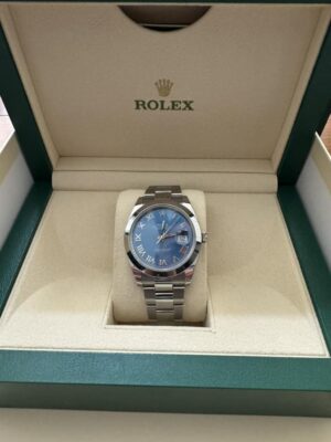 Rolex Lady-Datejust Blue Dial 178240 Oyster 31 mm photo review