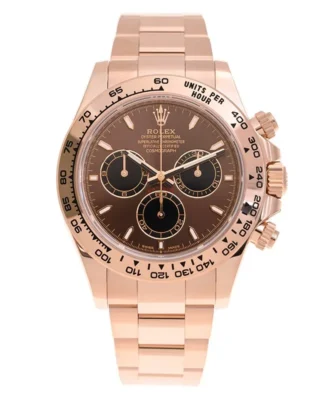 Superclone Rolex Daytona 126505 Bright Chocolate Dial Angle Detail