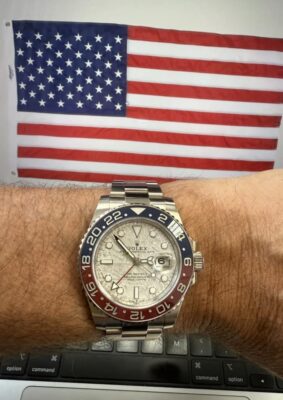 Superclone Rolex GMT-Master II Meteorite Dial 126719BLRO "Superman" Oyster photo review