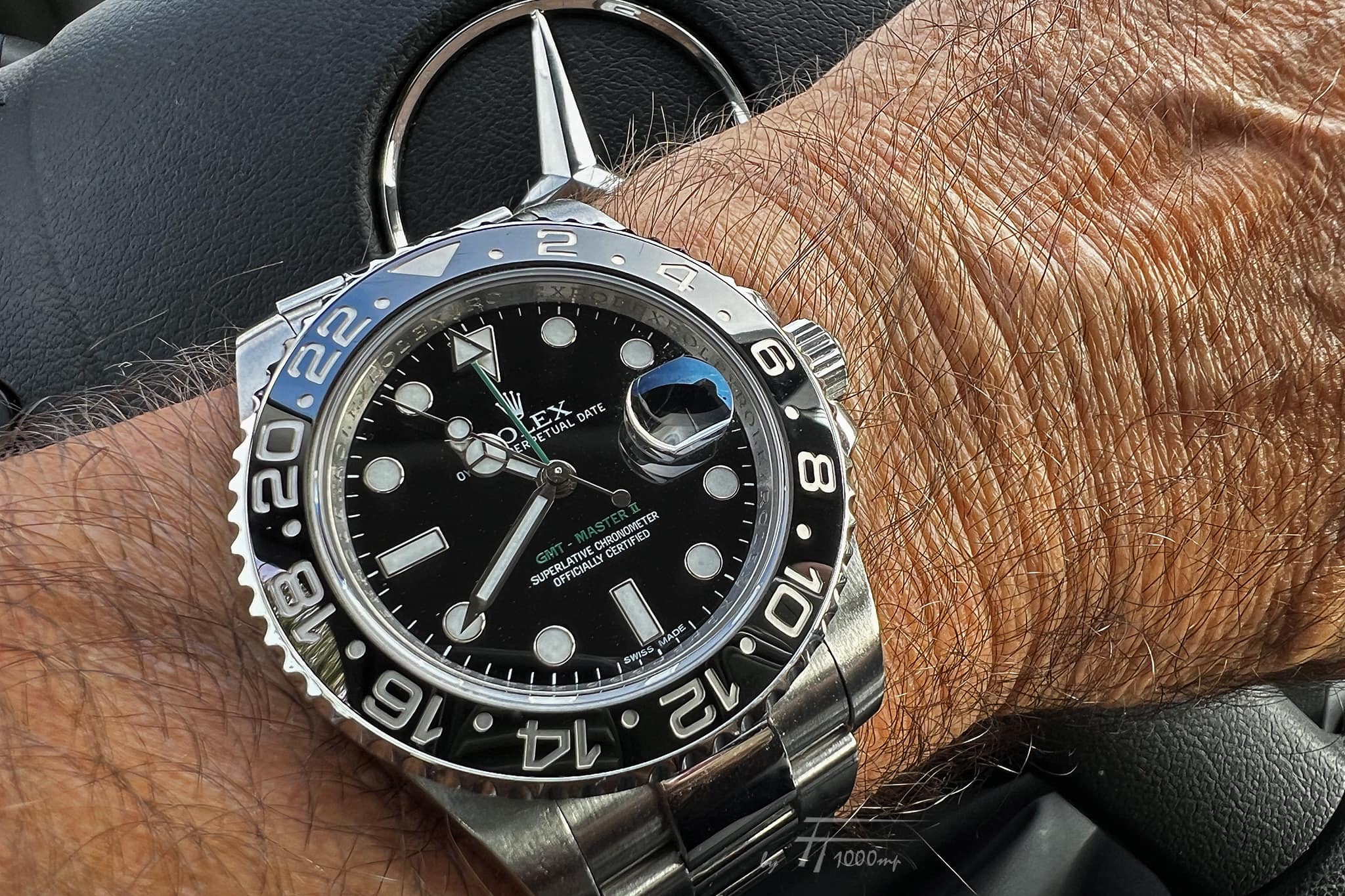 Superclone Rolex GMT-Master II 40mm Black Dial 116710BLNR "Batman" photo review