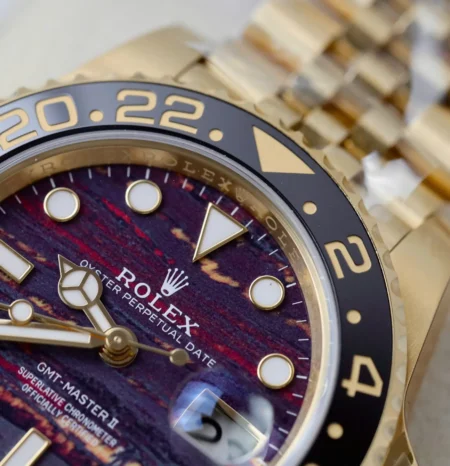 Superclone Rolex GMT-Master II 40 mm 126718GRNR Tiger Iron Dial - Image 7