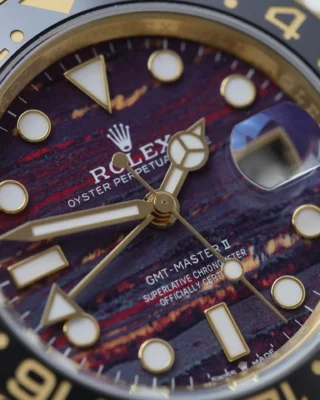 Superclone Rolex GMT-Master II 126718GRNR Tiger Iron Dial Product Detail