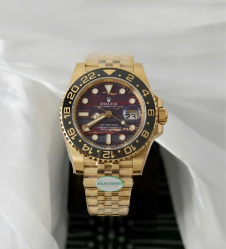 Superclone Rolex GMT-Master II 40 mm 126718GRNR Tiger Iron Dial - Image 2
