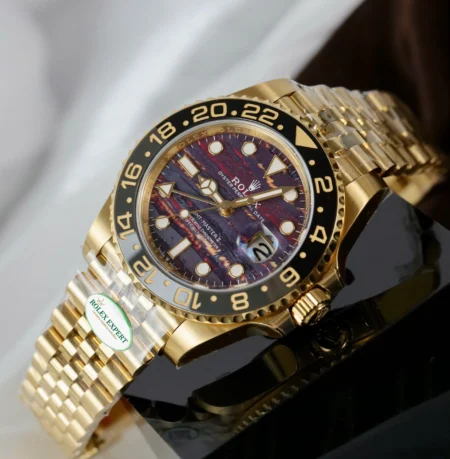 Superclone Rolex GMT-Master II 40 mm 126718GRNR Tiger Iron Dial - Image 4