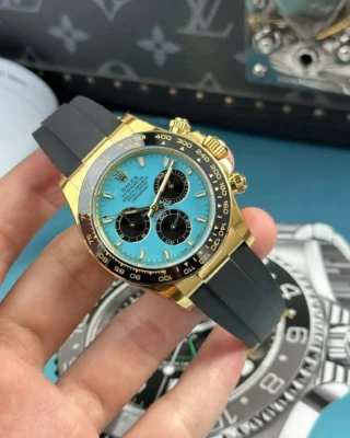 Superclone Rolex Daytona 126518LN Tiffany Dial Angle Detail
