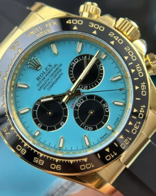 Superclone Rolex Daytona 126518LN Tiffany Dial Close-Up Focus