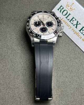 Superclone Rolex Daytona 126519LN Meteorite Dial Angle Detail