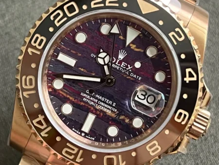 Superclone Rolex GMT-Master II 40 mm 126715CHNR Tiger Iron Dial - Image 9