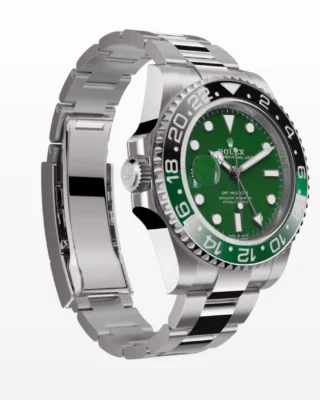 Superclone Rolex GMT-Master II 126729VTNR Oyster “Absinthe” Style Perspective