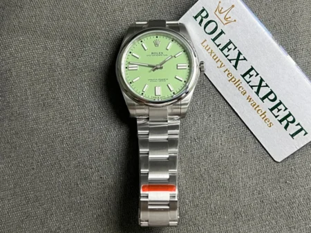 Superclone Rolex Oyster Perpetual 277200 Pistachio Dial - Image 2