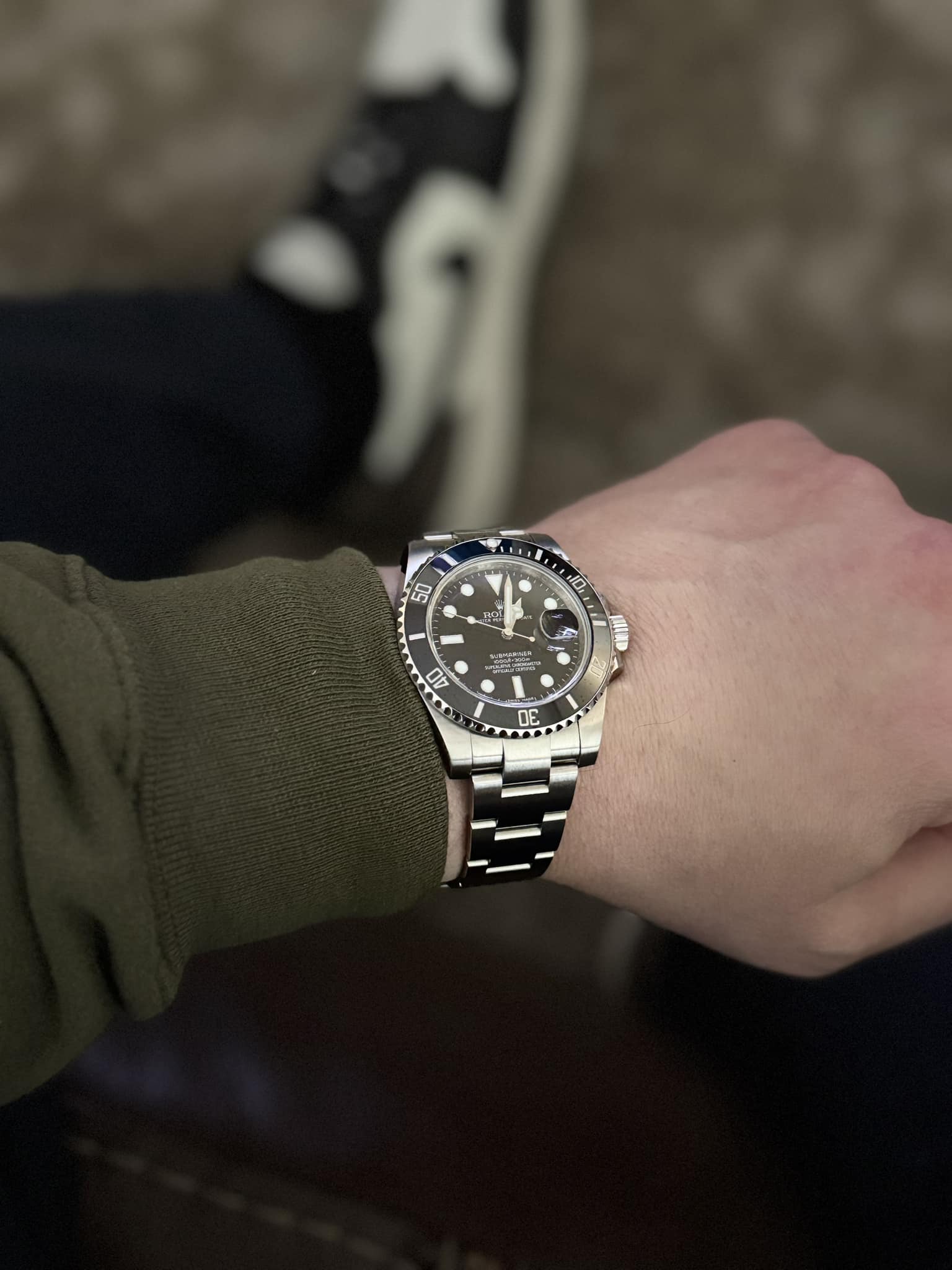 Rolex Submariner 35mm Black Dial 1454153 photo review