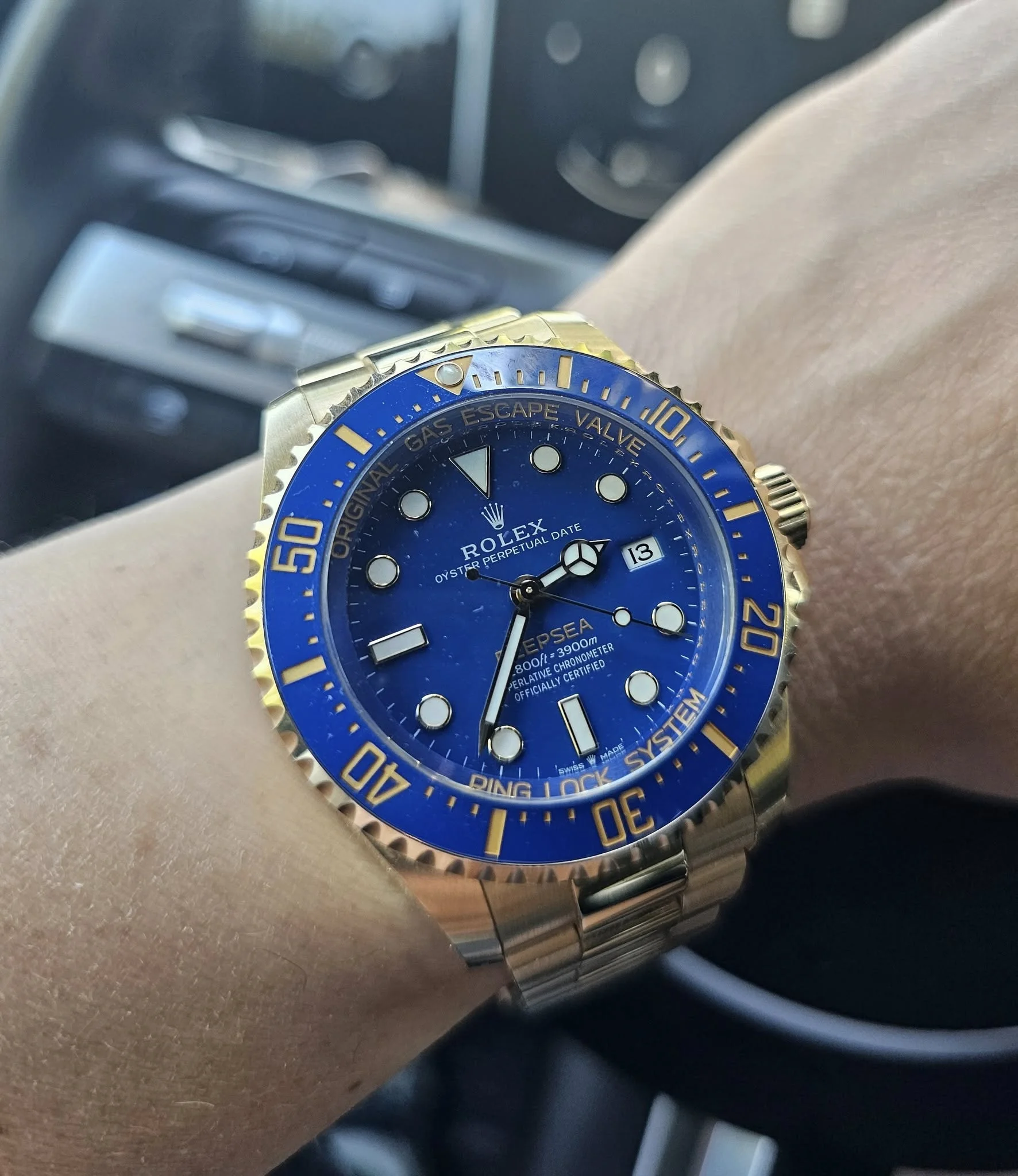 Click to view full screen Superclone Rolex Deepsea Sea-Dweller 44mm 136668LB 2024 photo review