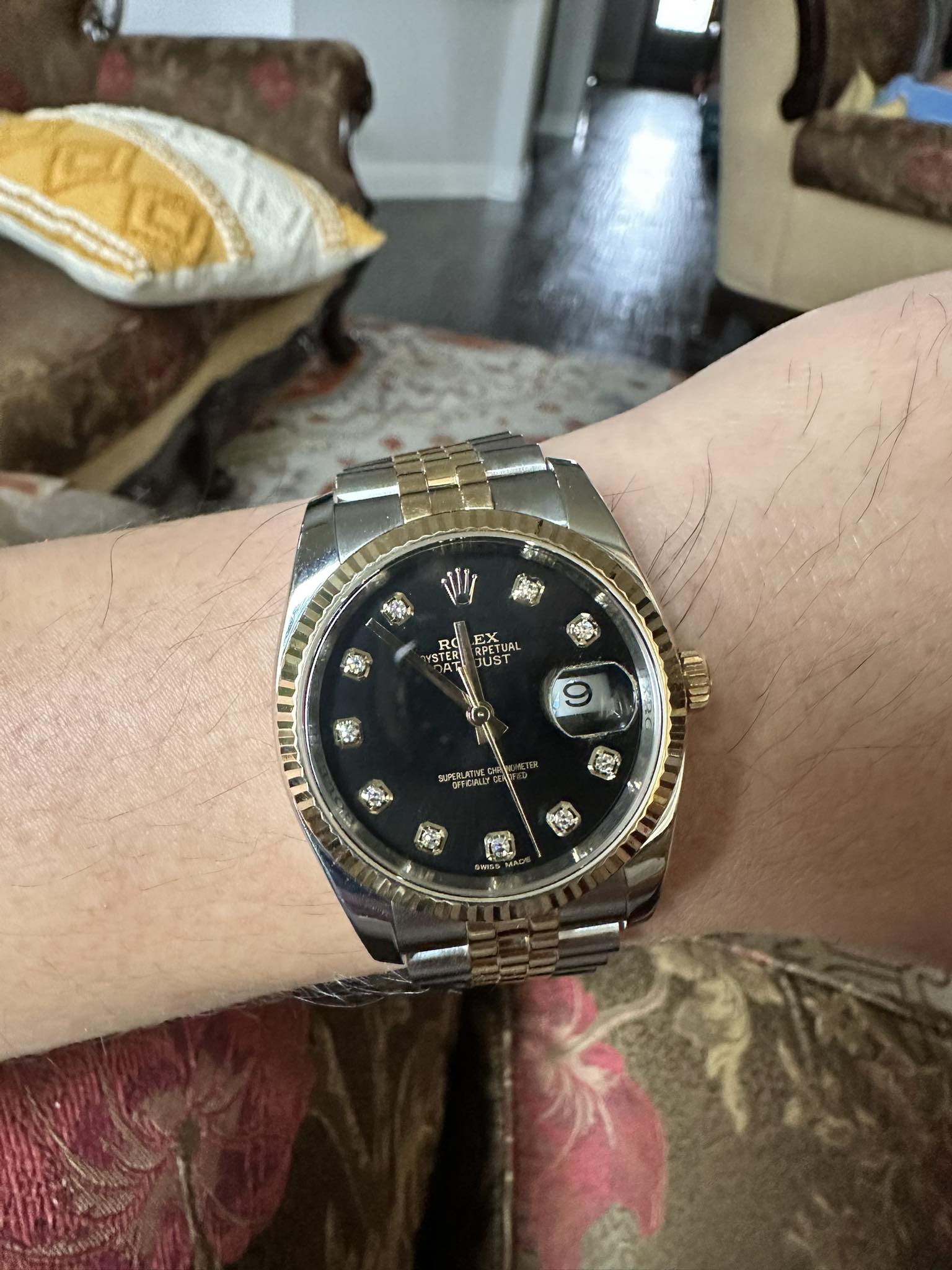 Rolex Datejust 36mm Black Dial 116233 photo review