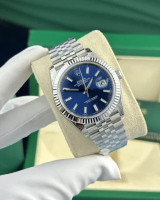 Superclone Rolex Datejust Blue Dial 126334 Jubilee Design Element