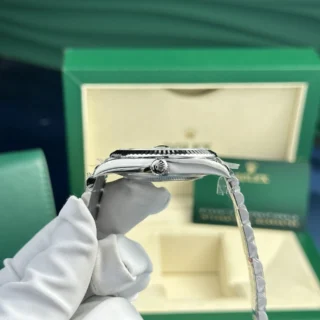 Superclone Rolex Datejust Green Dial 126334 Jubilee Feature Highlight