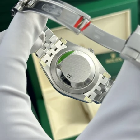Superclone Rolex Datejust 41mm Green Dial 126334 Jubilee - Image 9
