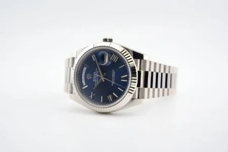 Superclone Rolex Day-Date 40mm Blue Dial 228239 - Image 9