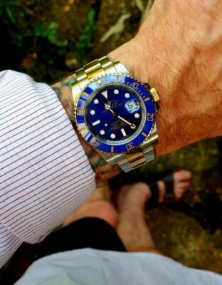 Rolex Submariner Blue Dial 116618LB photo review