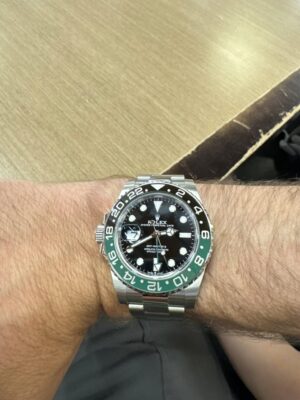 Click to view full screen Superclone Rolex GMT-Master II “Sprite” 126720VTNR photo review