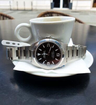 Superclone Rolex Explorer Black Dial 224270 photo review