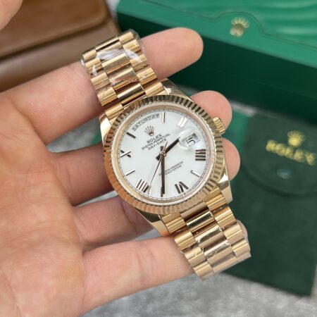 Superclone Rolex Day-Date White Dial 228238-0042 40 mm - Image 6