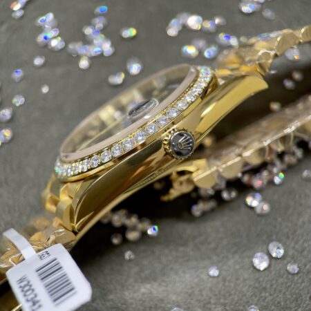 Superclone Rolex Day-Date Champagne Diamond Dial 228348rbr-0002 40 mm - Image 6