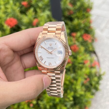 Superclone Rolex Day-Date White Dial 128235-0070 36 mm - Image 5