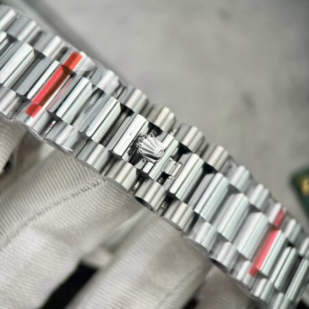 Superclone Rolex Day-Date Grey Stick Tapestry Dial 228239-0002 40 mm - Image 9