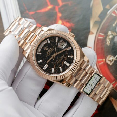 Superclone Rolex Day-Date Eisenkiesel Diamond Dial 228235-0045 40 mm - Image 2