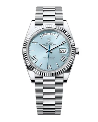 Superclone Rolex Day-Date Ice Blue Dial 228236-0012 40 mm
