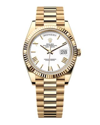 Superclone Rolex Day-Date White Dial 228238-0042 40 mm