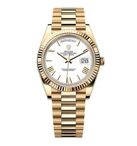 Superclone Rolex Day-Date White Dial 228238-0042 40 mm