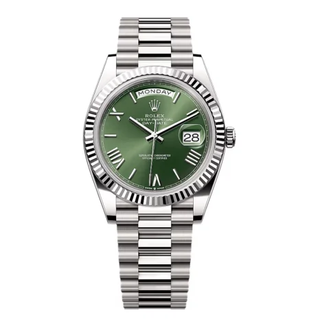 Superclone Rolex Day-Date Olive Green Dial 228239-0033 40 mm