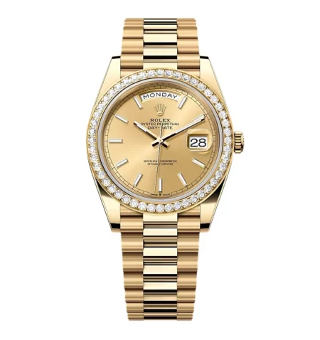 Superclone Rolex Day-Date Champagne Dial 228348rbr-0008 40 mm