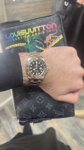 Rolex GMT-Master Black Dial 126711CHNR Root Beer photo review