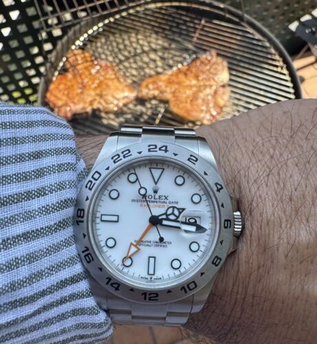 Rolex "Polar" Explorer II White Dial 226570 WSO photo review