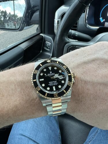 Click to view full screen Rolex Submariner Black Dial 126613LN photo review