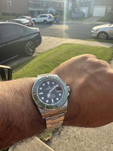 Click to view full screen Superclone Rolex Submariner Black Dial 126610LV "Starbucks" photo review