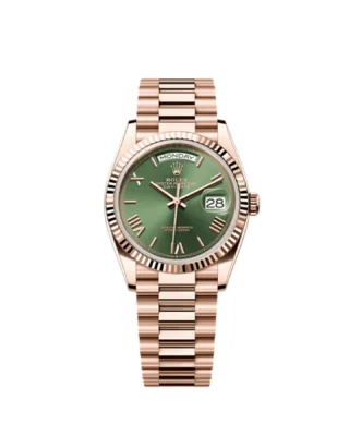 Superclone Rolex Day-Date Olive Dial 128235 36 mm