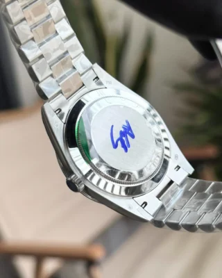 Replica Rolex Day-Date Meteorite Dial Fluted Bezel Presidential Bracelet