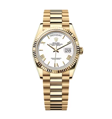 Superclone Rolex Day-Date White Dial 128238-0113 36 mm
