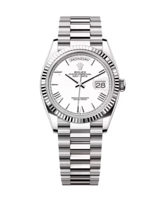 Superclone Rolex Day-Date White Dial 128239-0059 36 mm