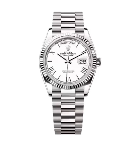 Superclone Rolex Day-Date White Dial 128239-0059 36 mm