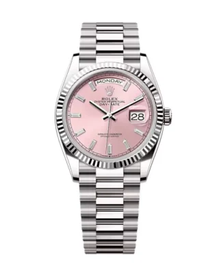 Superclone Rolex Day-Date Pink Diamond Dial 128239-0071 36 mm